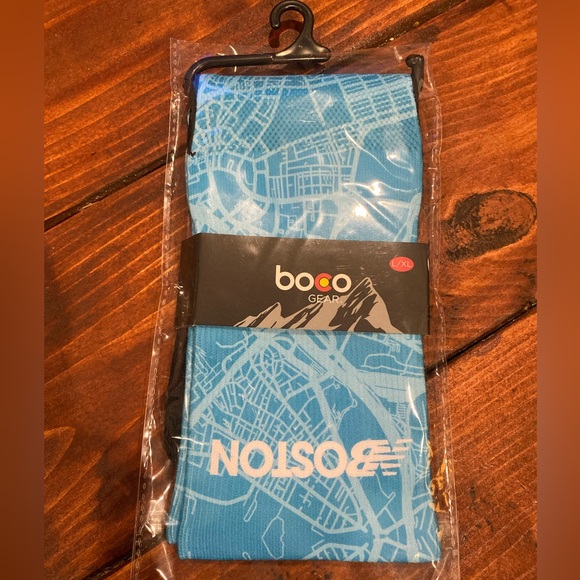 New Balance x Boco Gear Boston marathon socks - Picture 2 of 4